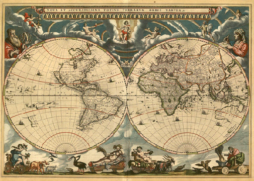 world map desktop image
