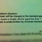 A bad deal from The AA