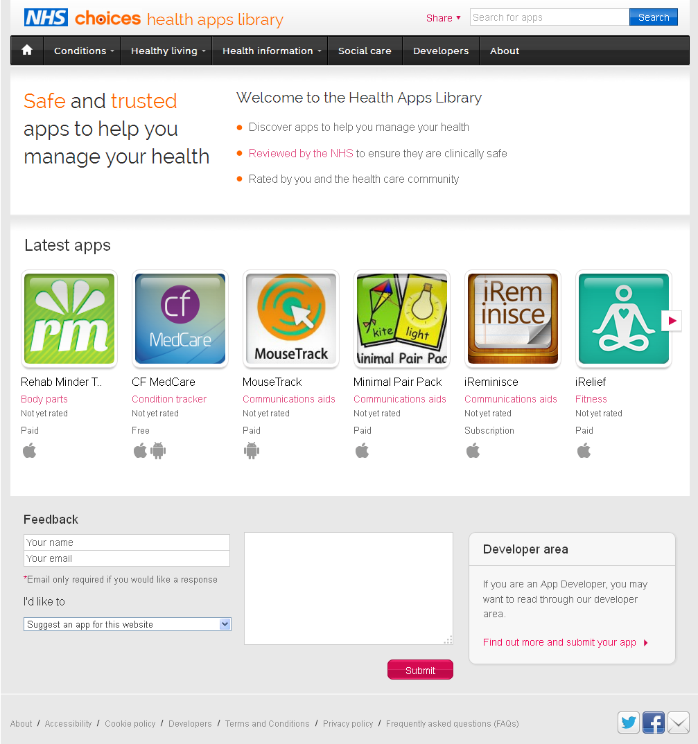 Apps that are good for your health – the NHS app library